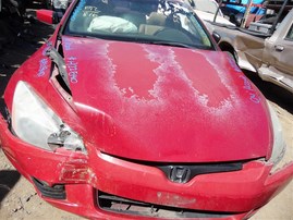 2004 Honda Accord EX Red Coupe 2.4L AT #A22540